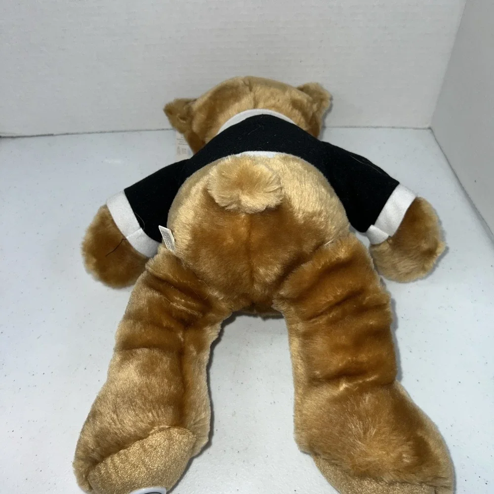 Official NFL Pittsburgh Steelers Stuffed Brown Bear w/ Shirt & Plastic Logo 15